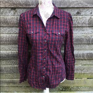 Plaid Long Sleeve Flannel